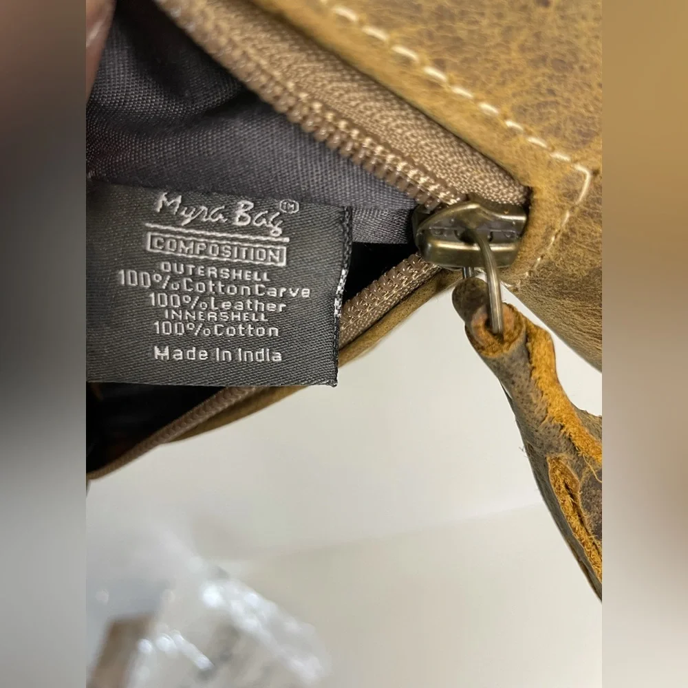 Myra Bag Beer Bottle Holder Leather - Picture 6 of 10